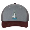 112 Trucker Cap - Greely PTO Heather gray/charcoal/maroon Thumbnail