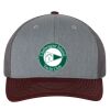112 Trucker Cap - Greely PTO Heather gray/charcoal/maroon Thumbnail