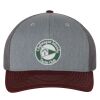 112 Trucker Cap - Greely PTO Heather gray/charcoal/maroon Thumbnail